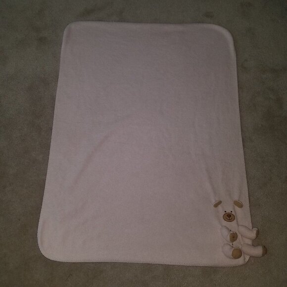 TY Pink Teddy Bear Baby Blanket Lovey 3D Plush Snoozie 2004 (wash wear as is) - Picture 5 of 9